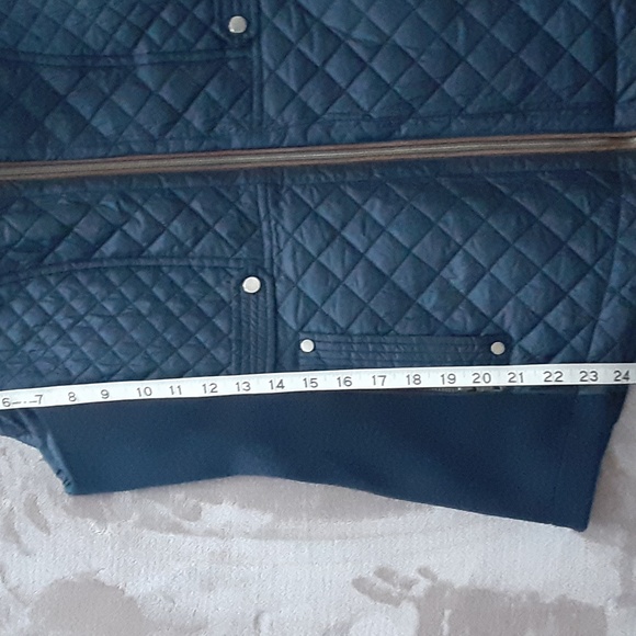 Johnston & Murphy Quilted Blue Vest - Picture 6 of 10